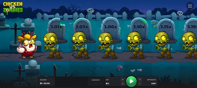 Chicken vs Zombies buttons&Interface